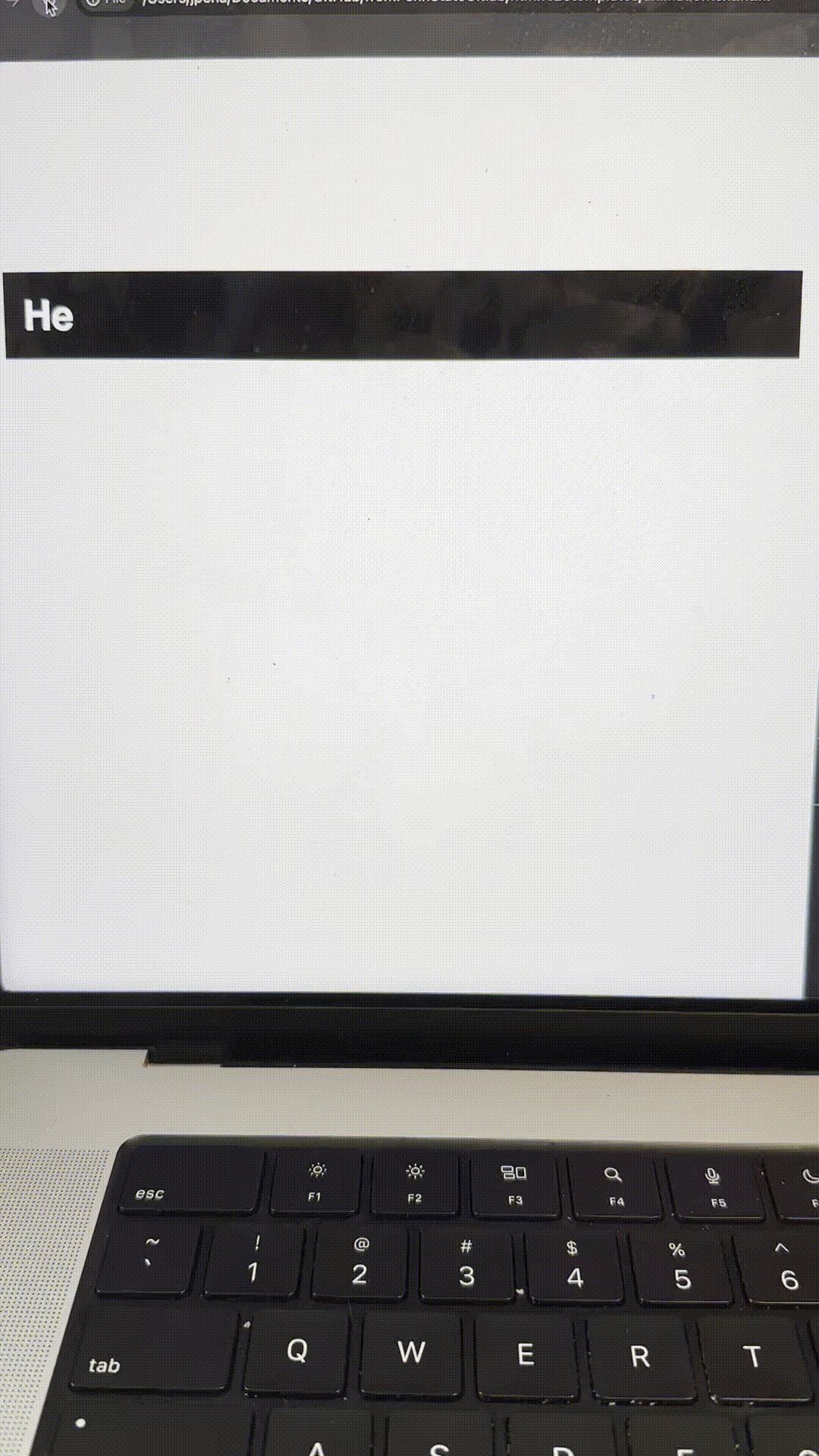 Sample javascript animation